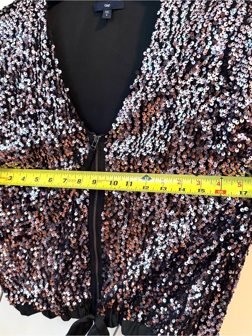 Women's Sequin Zip Blouson Jkt NWOT - Picture 5 of 12